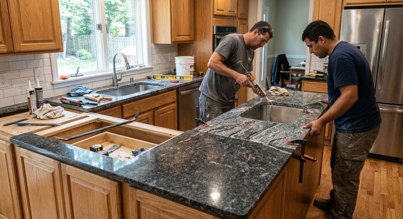 Granite Installation in Sacramento, CA