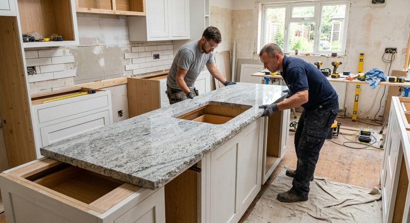 Kitchen Countertop Installation in Roseville, CA