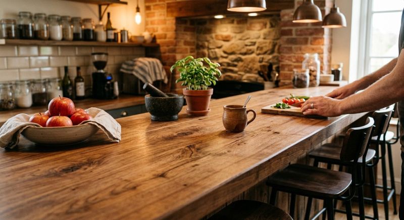 Wood Countertop Replacement in Marin County, CA